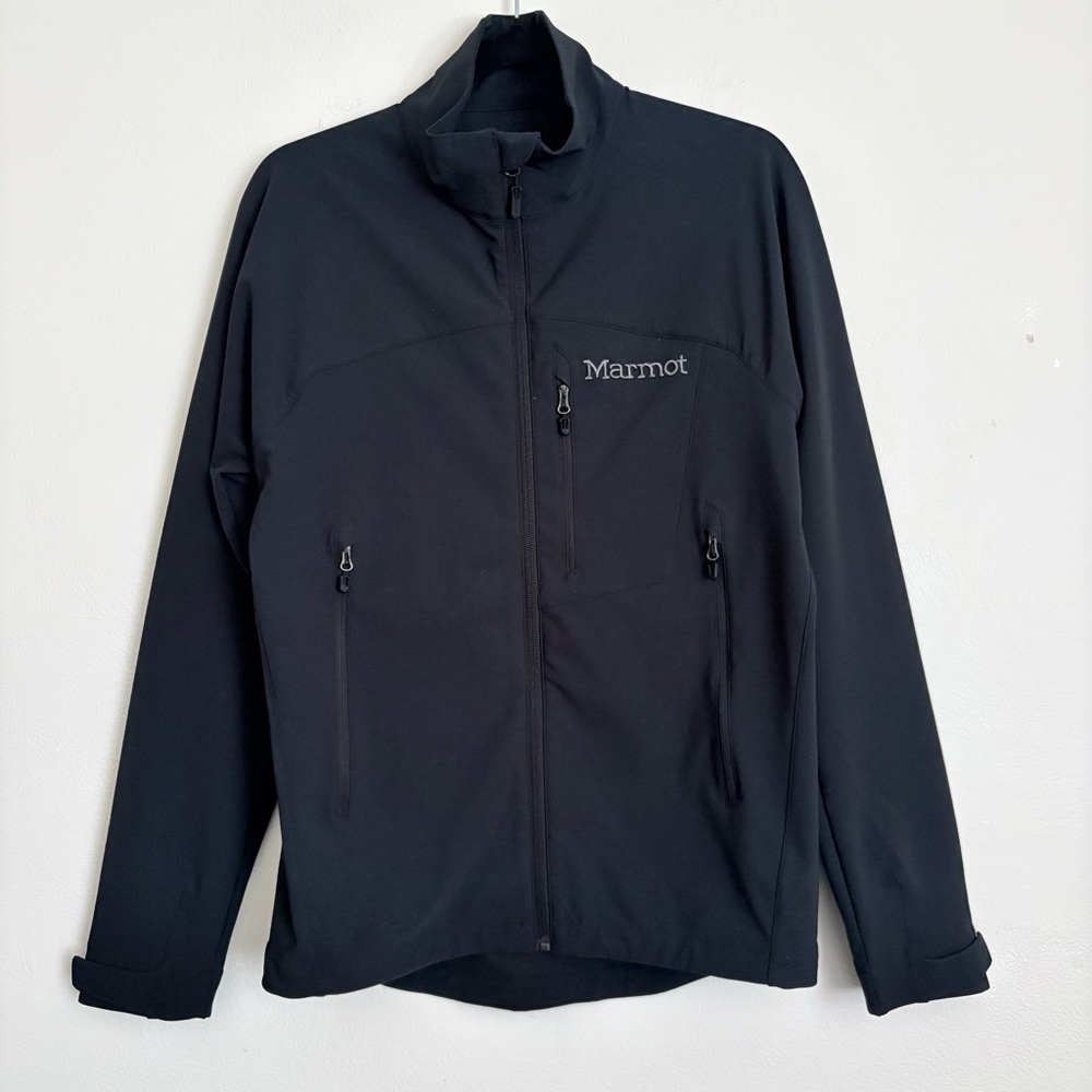 Marmot M3 FullZip Softshell Jacket Men’s Sz S Activewear Outdoor Trail Gorpcore